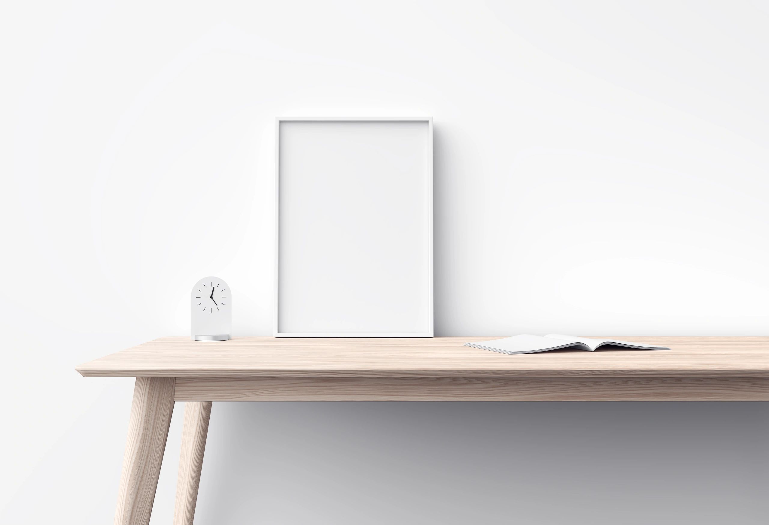 Minimal frame mockup for artwork display