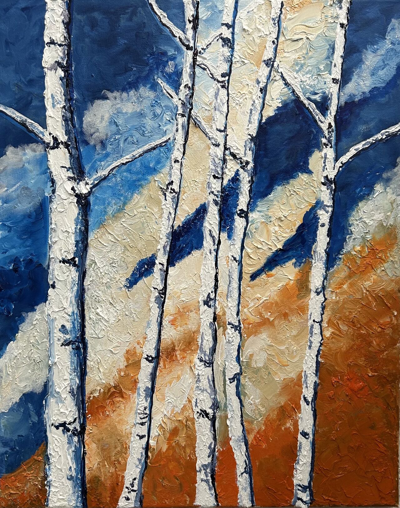 Winter Sunset artwork by Craig Galati